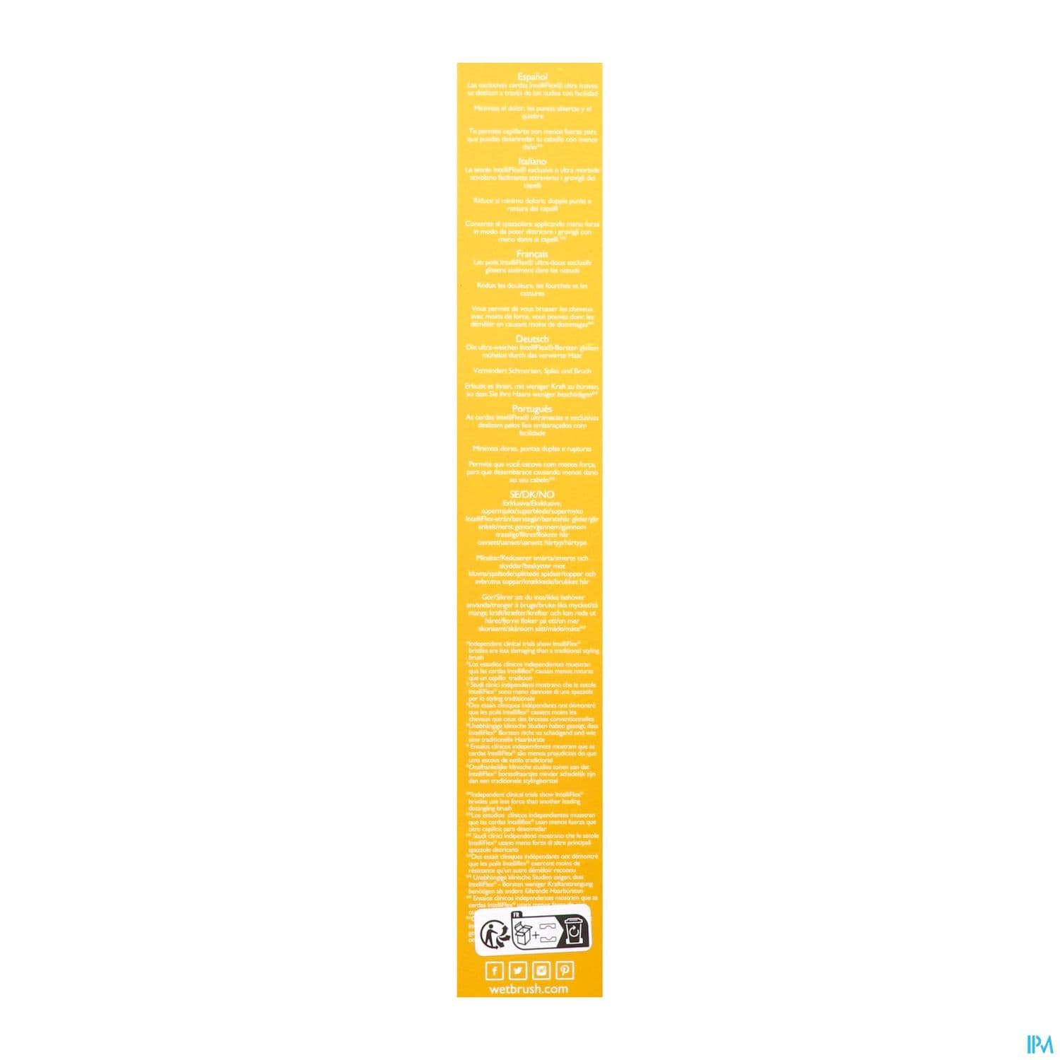 WET BRUSH BROSSE DISNEY BELLE