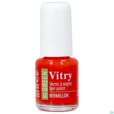 Vitry Be Green Vernis Ongles Vermillon 6ml