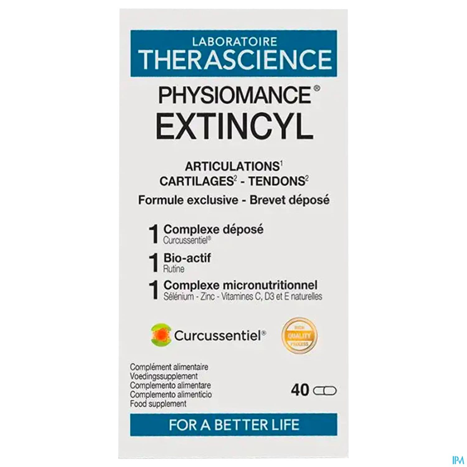 Therascience Physiomance Extincyl Capsule 40