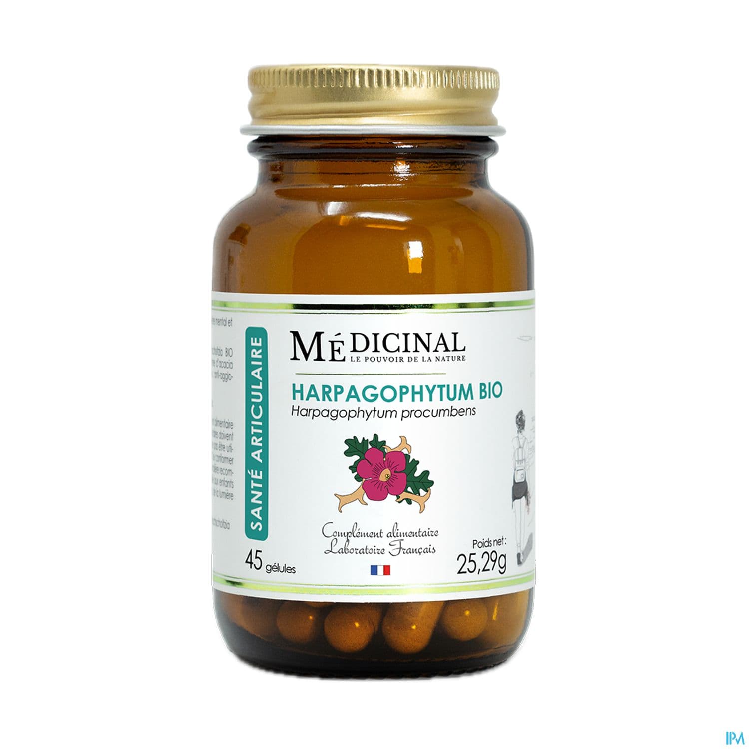 Medicinal Harpagophytum Bio Gelule 45 — Pharmacie Bellevue Limoges