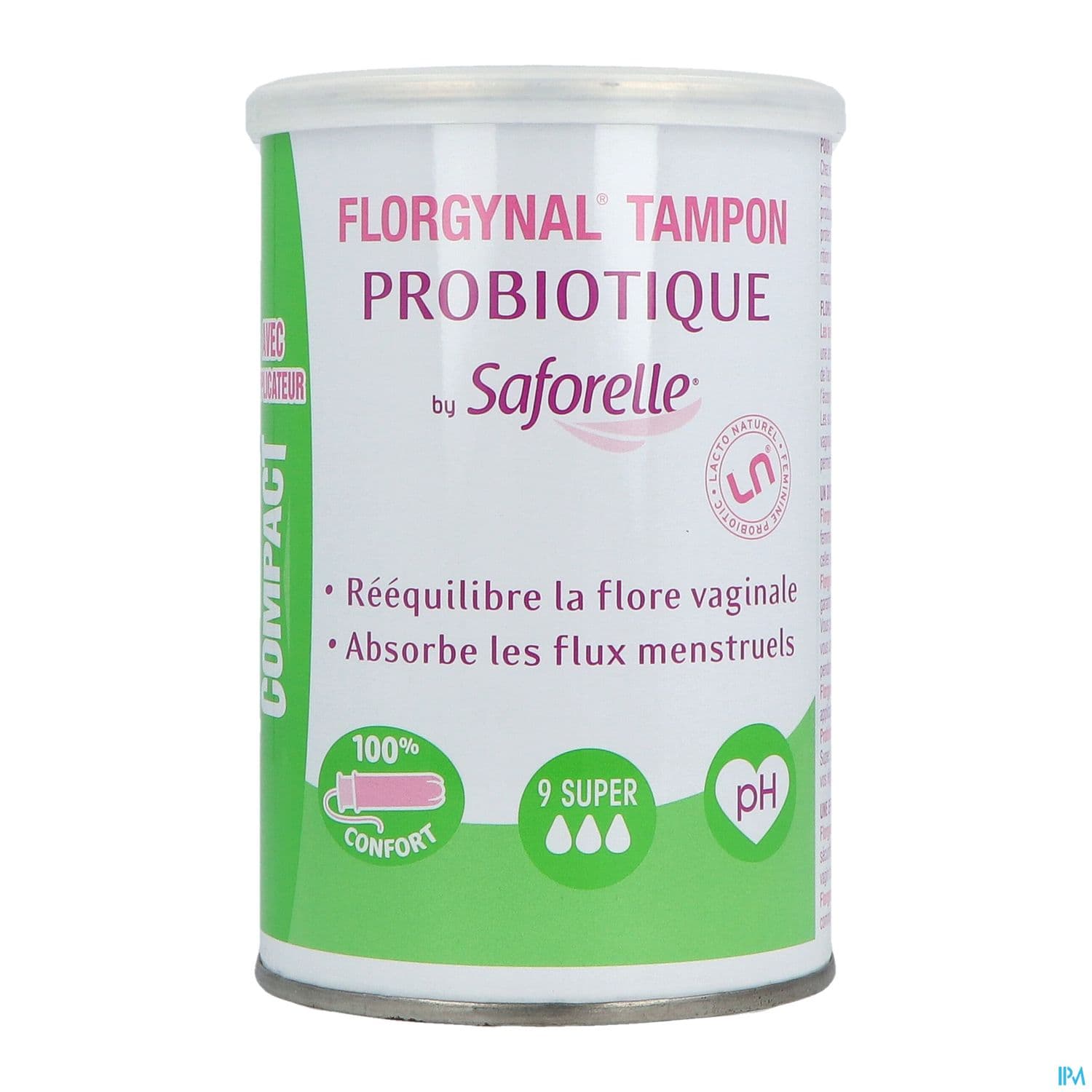 FLORGYNAL TAMPON A/APP COMP SUPER9