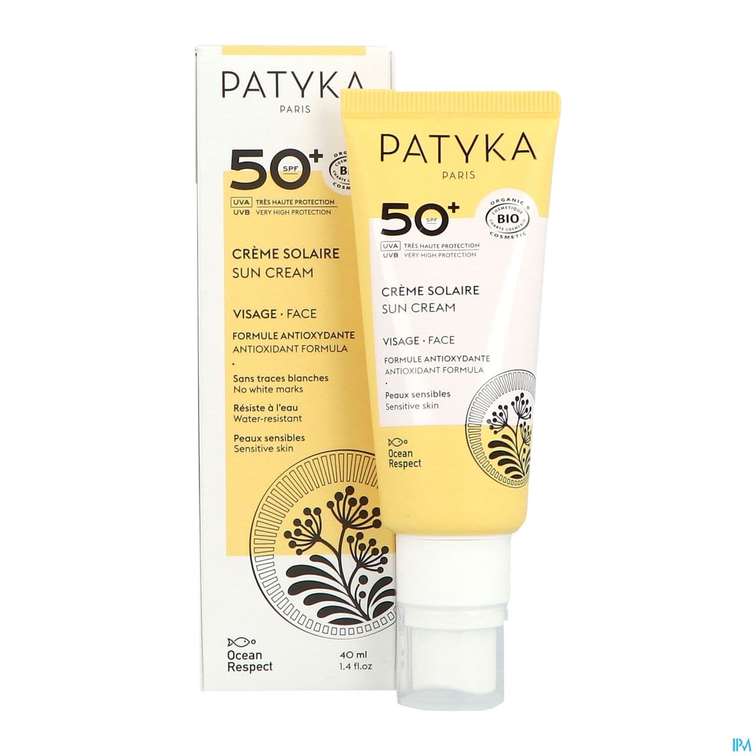 PATYKA SOL CR VISAGE SPF50+ 40ML