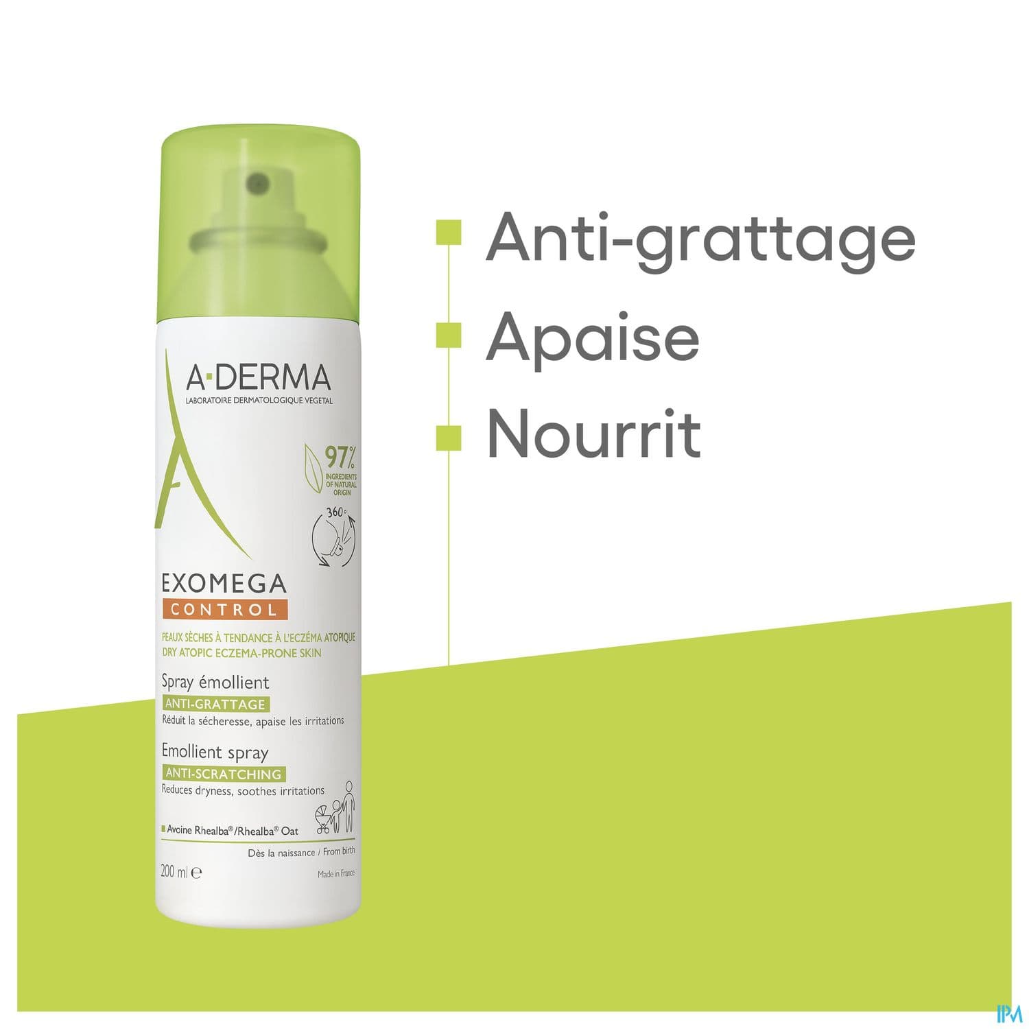 A-DERMA EXO CTL SPR A/GRATTAG200ML
