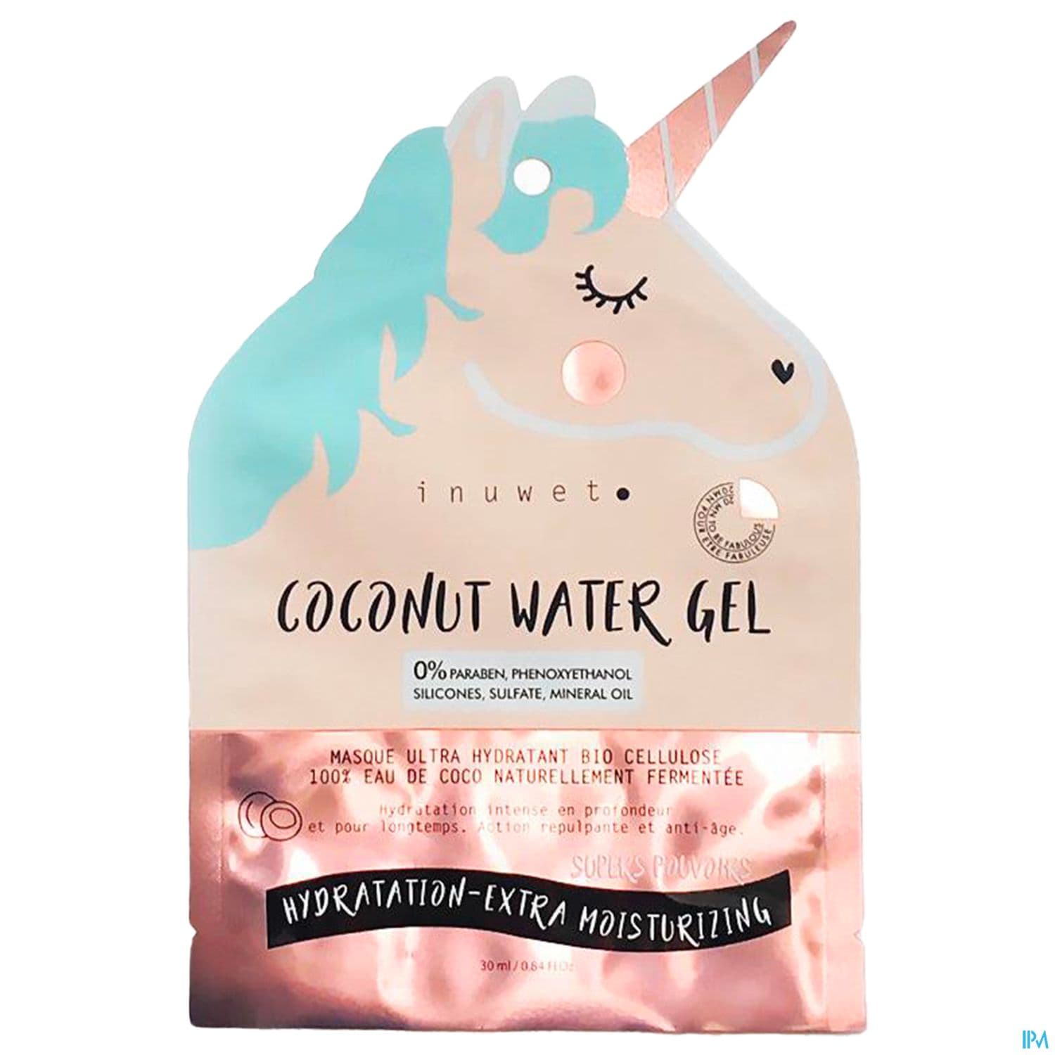 INUWET MASQ TISSU HYDRA LICORNE