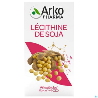 ARKOG LECITHINE SOJA CAPS 45