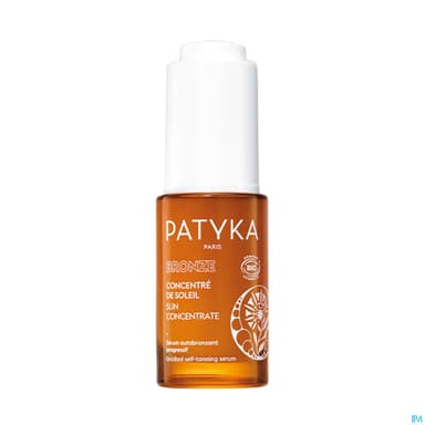 Patyka Concentre De Soleil Serum Autobronzant Bio 15ml