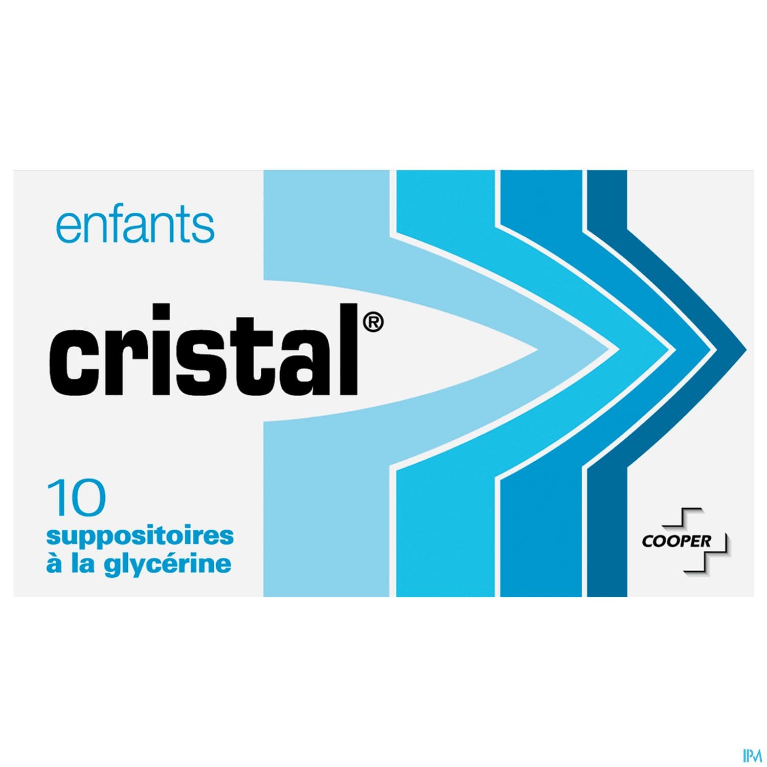 Cooper Cristal Suppositoire Glycerine Enfant 10