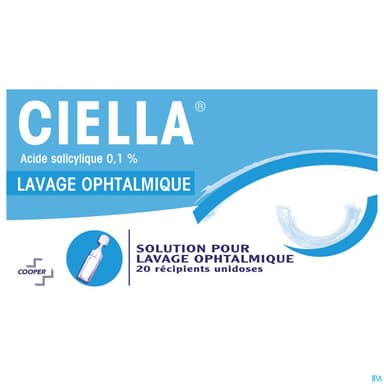 CIELLA 0,1% SOL LAV OPHT DOSE 20