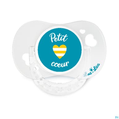 Luc Et Lea Sucette Anatomique Garcon Anneau 0/6m X2