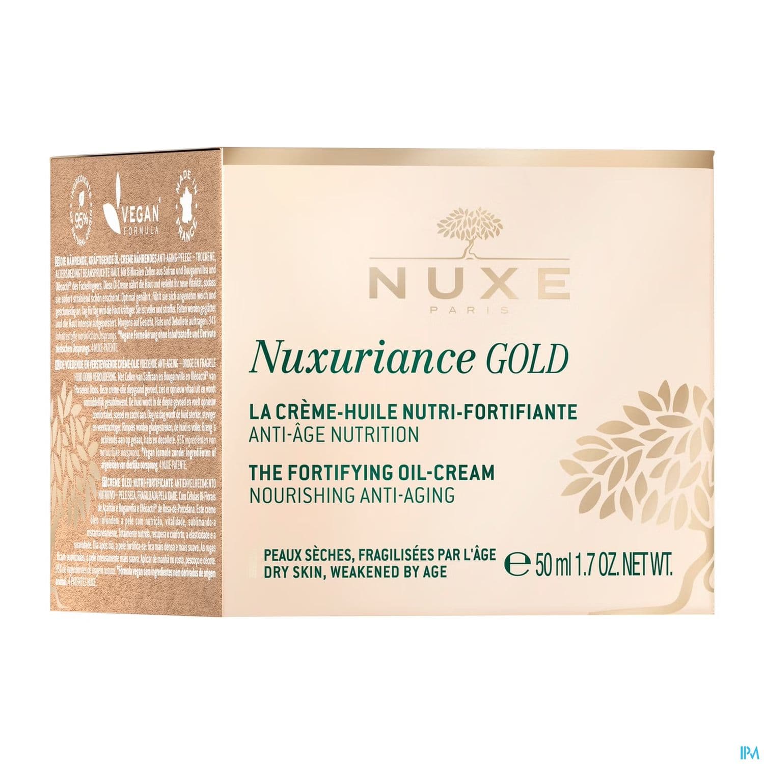 NUXURIANCE GOLD CR/HUILE 50ML