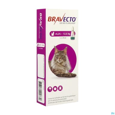BRAVECTO SPOTON CT 6,25-12,5KGDOS1