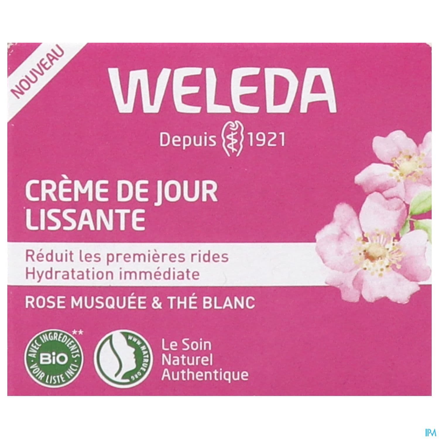 Weleda Rose The Blanc Creme De Jour Lissante Bio 40ml