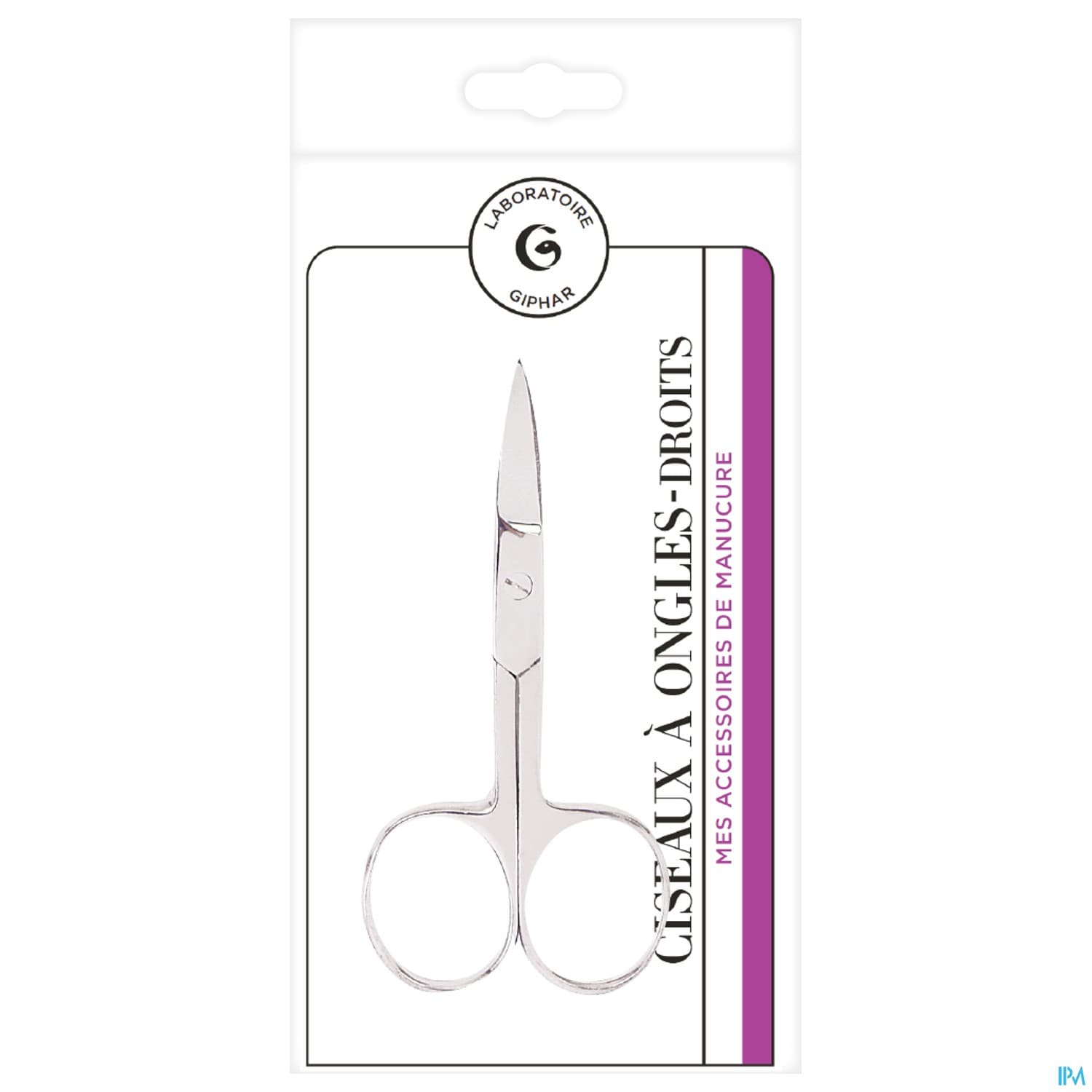 GIPHAR CISEAUX A ONGLES DROIT