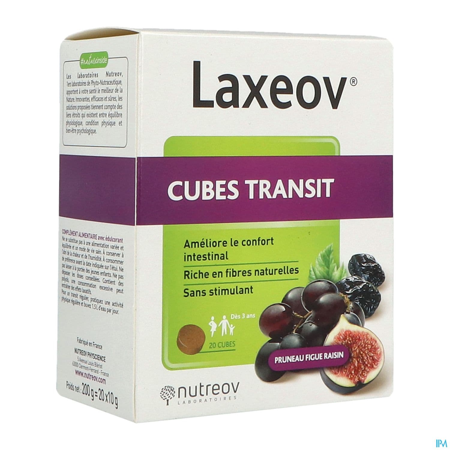LAXEOV TRANSIT PRUN/FIG/RAIS CUB20