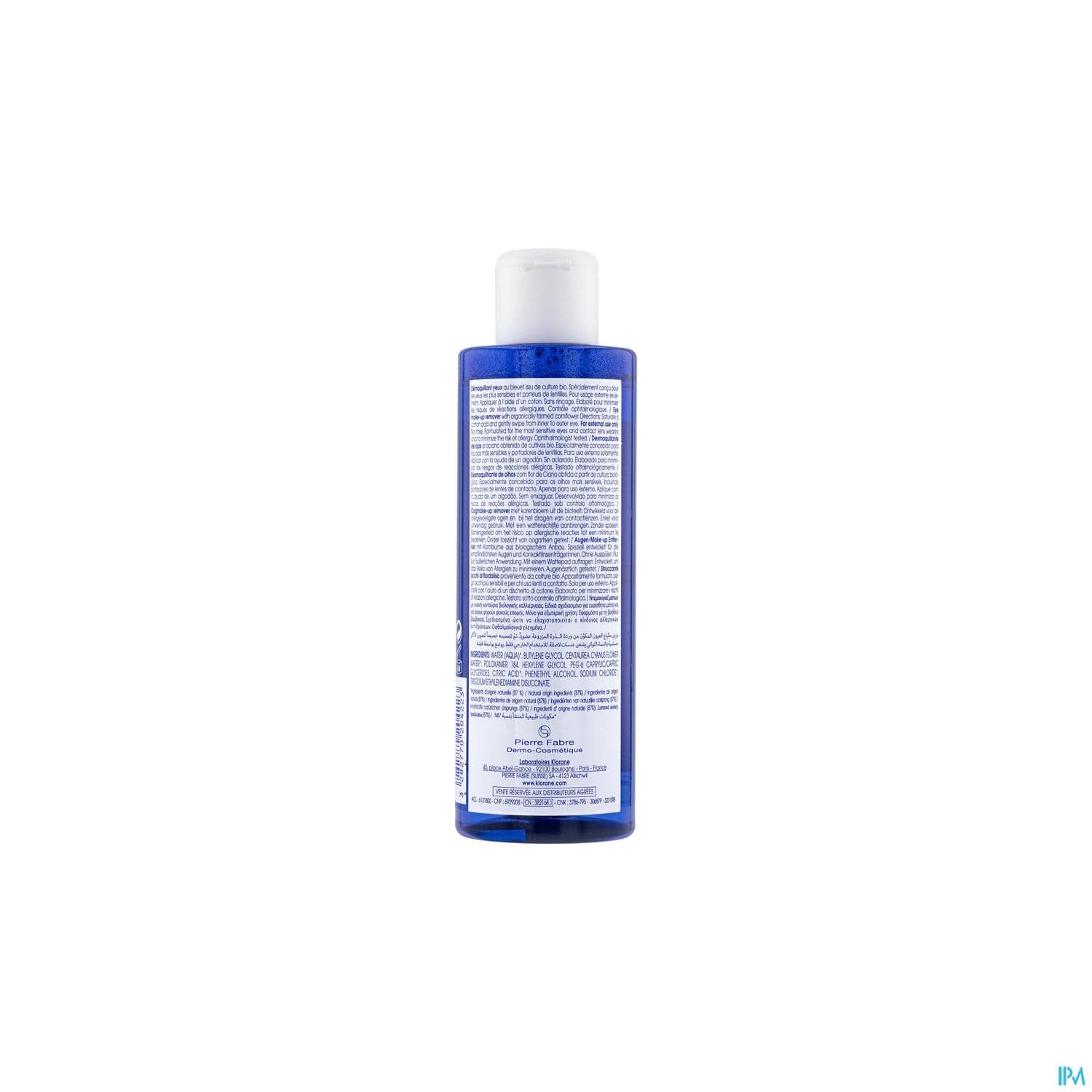 KLORANE DEMAQ YEUX BLEUET 200ML