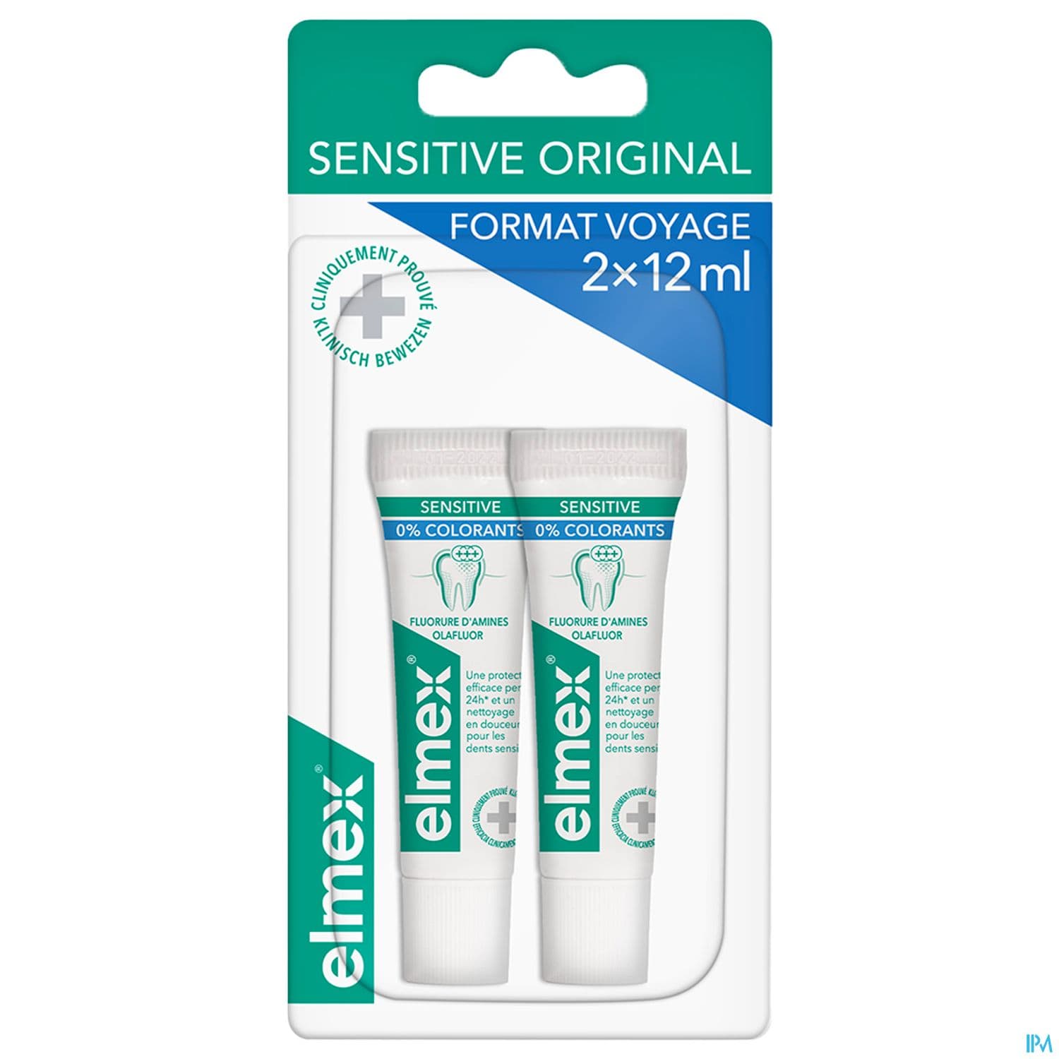 ELMEX DENT SENSITIVE VOYAGE 12MLX2