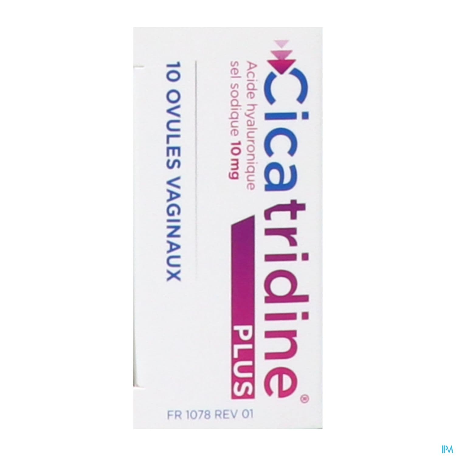 CICATRIDINE PLUS OVULE VAGINAL 10