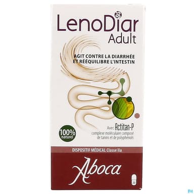 Aboca Lenodiar Adult Diarrhee Equilibre Intest Gelule 20