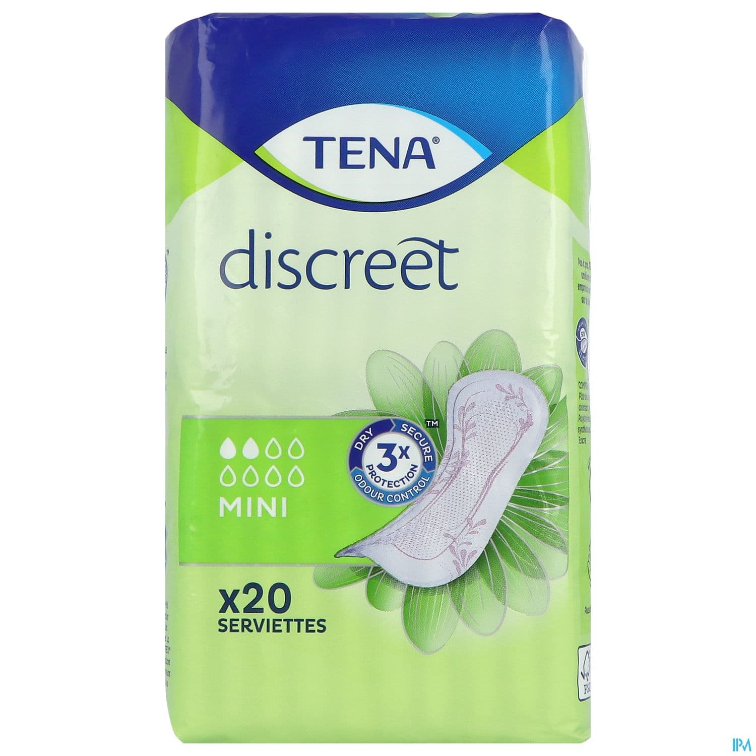 TENA DISCREET SERV MINI SACH 20