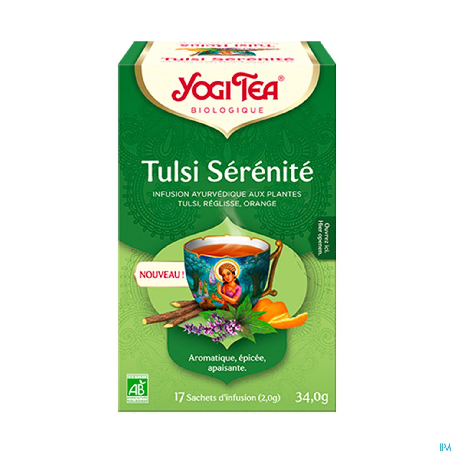 YOGI TEA TULSI SERENITE BIO 34G