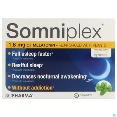 Les 3c pharma somniplex, 30 comprimés