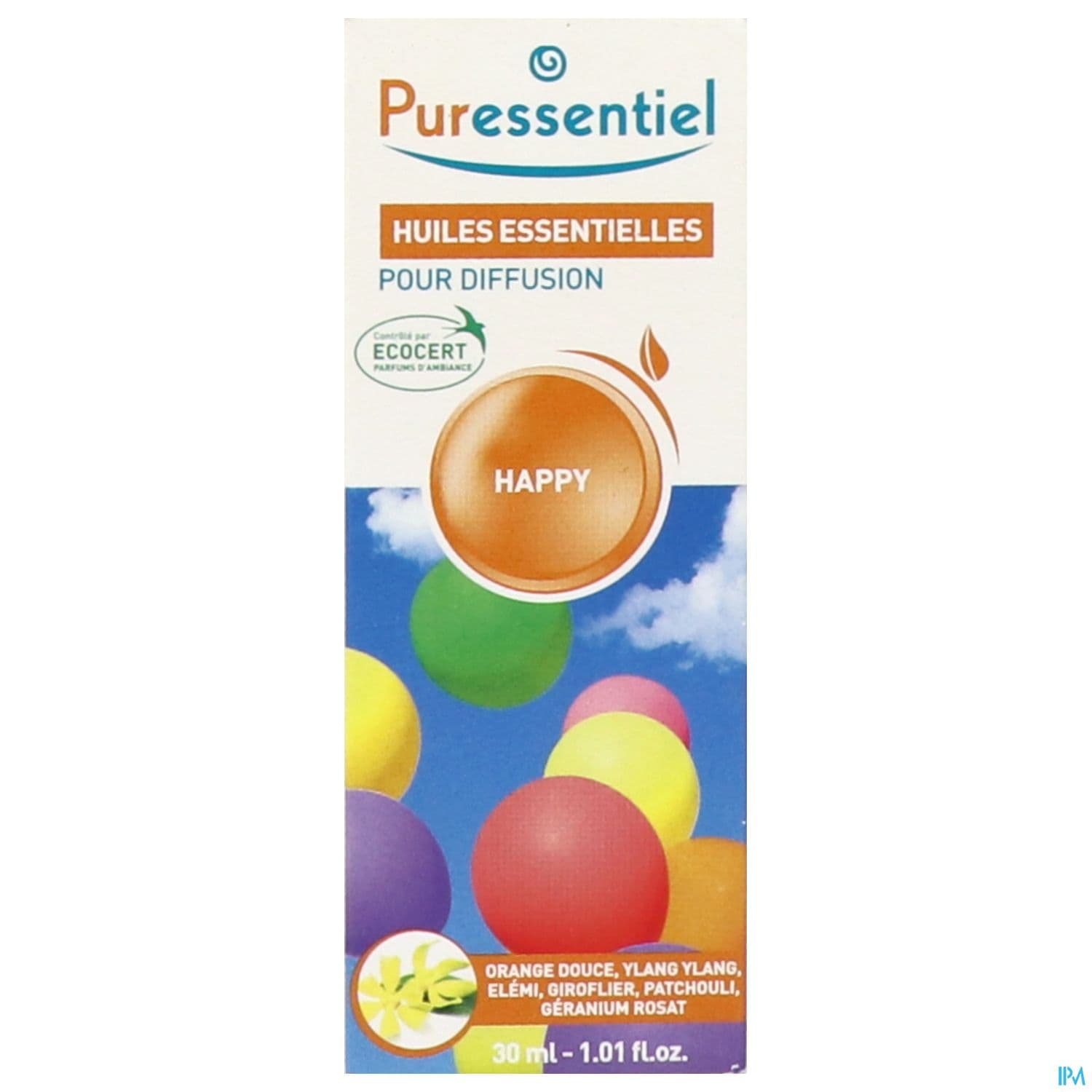 Puressentiel Diffuse Happy Huile Essentielle Pour Diffusionr 30ml
