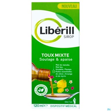 Liberill Sirop Toux Mixte 120ml