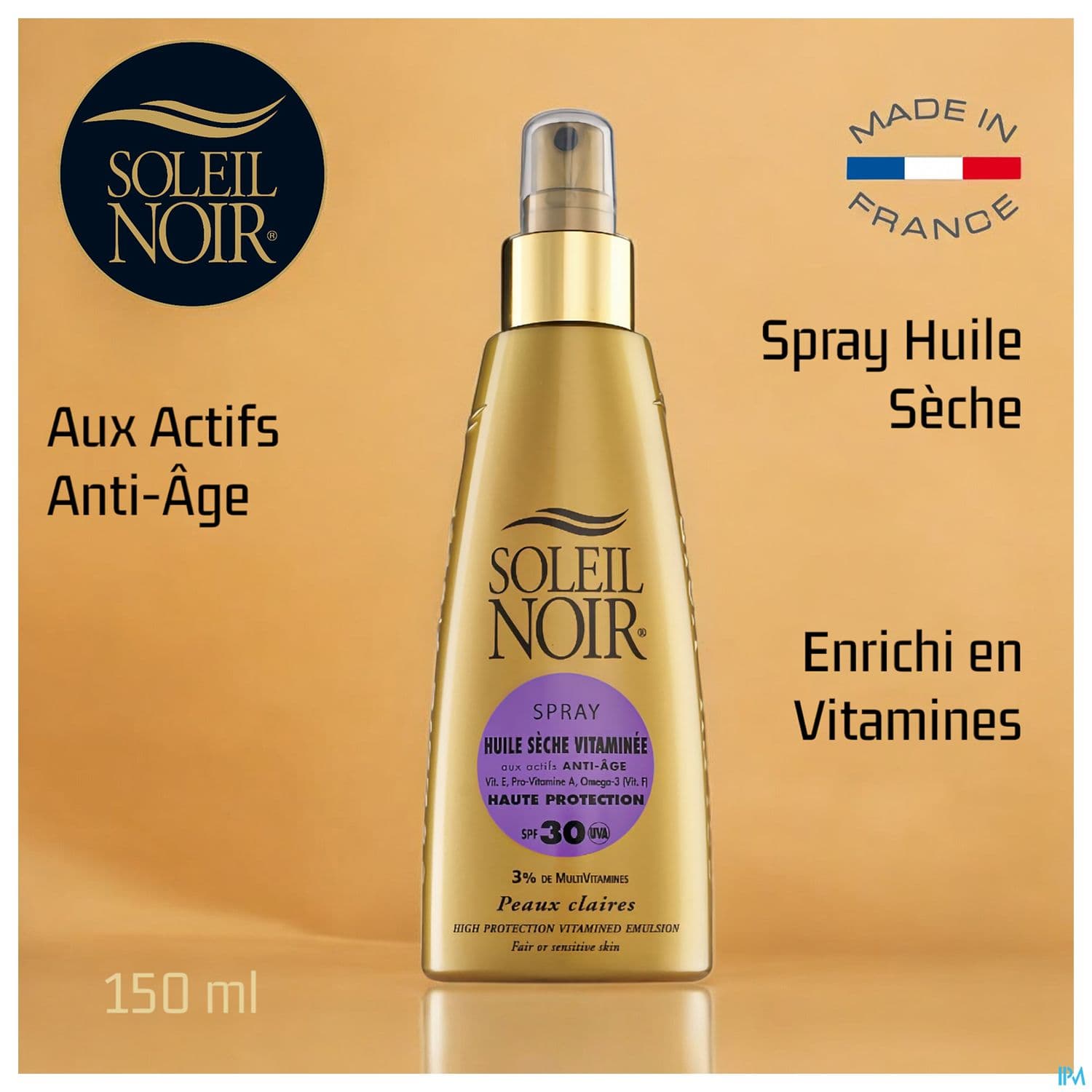 SOLEIL NOIR HLE SEC VIT30 SPR150ML
