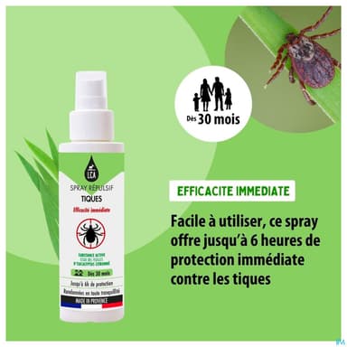 Lca Spray Repulsif Tiques 100ml