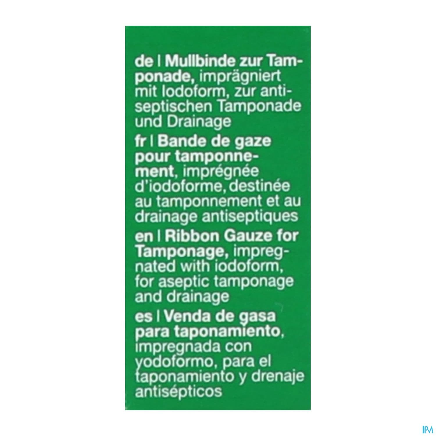 Opraclean Meche De Gaze Iodoformee 1cm X 5m