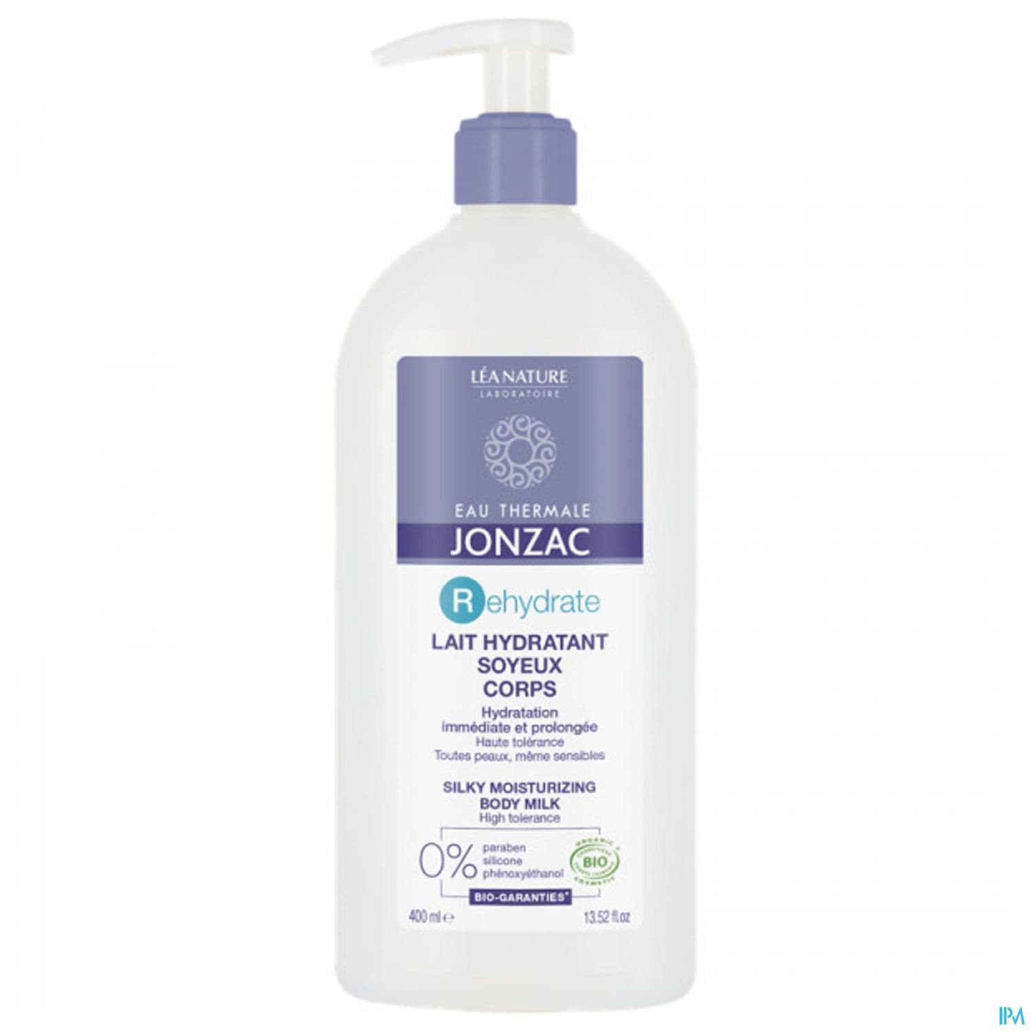 JONZAC REHYDR LAIT CORPS 400ML