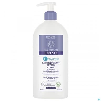 JONZAC REHYDR LAIT CORPS 400ML