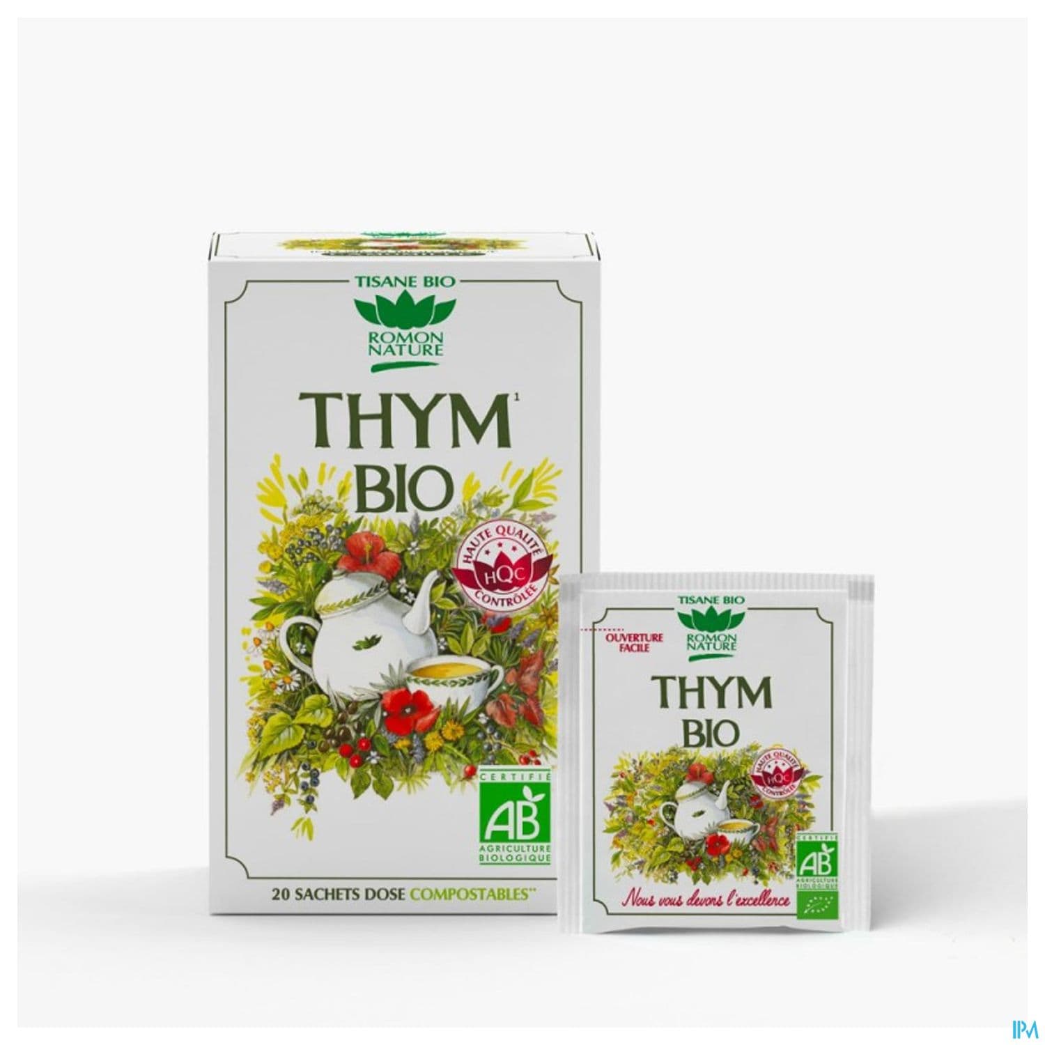 Romon Nature Simples Thym Bio Infusette 1g7 20