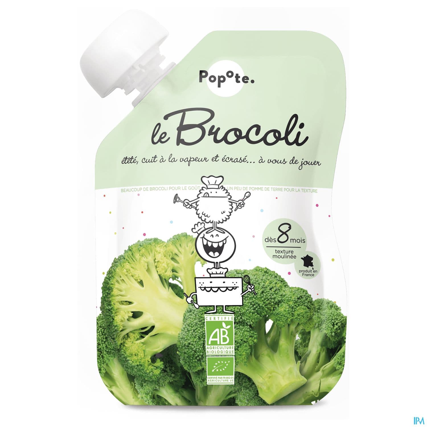 POPOTE PUREE BROCOLIS 120G