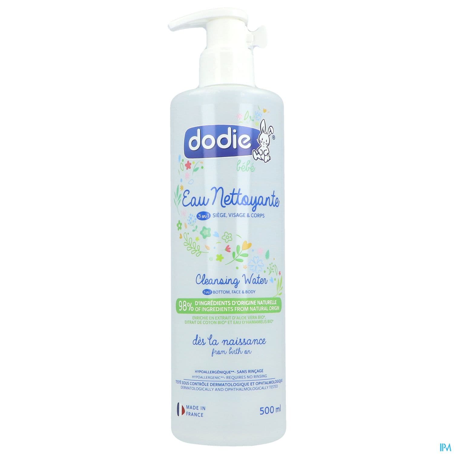 DOD EAU NETTOYANTE 3EN1 500ML