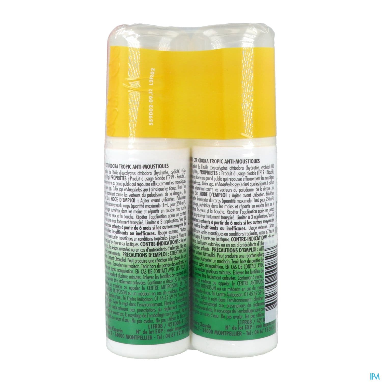 CINQ/CINQ CITRIODORA SPR 100MLX2