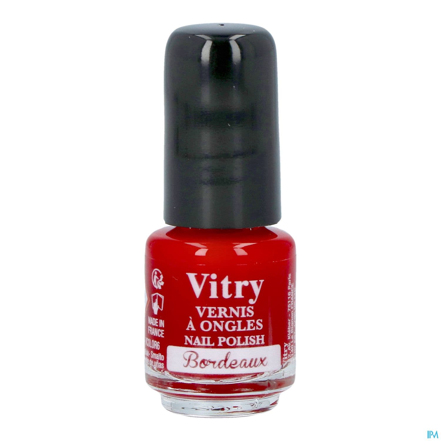 Vitry Vernis Ongles Bordeaux Mini 4ml
