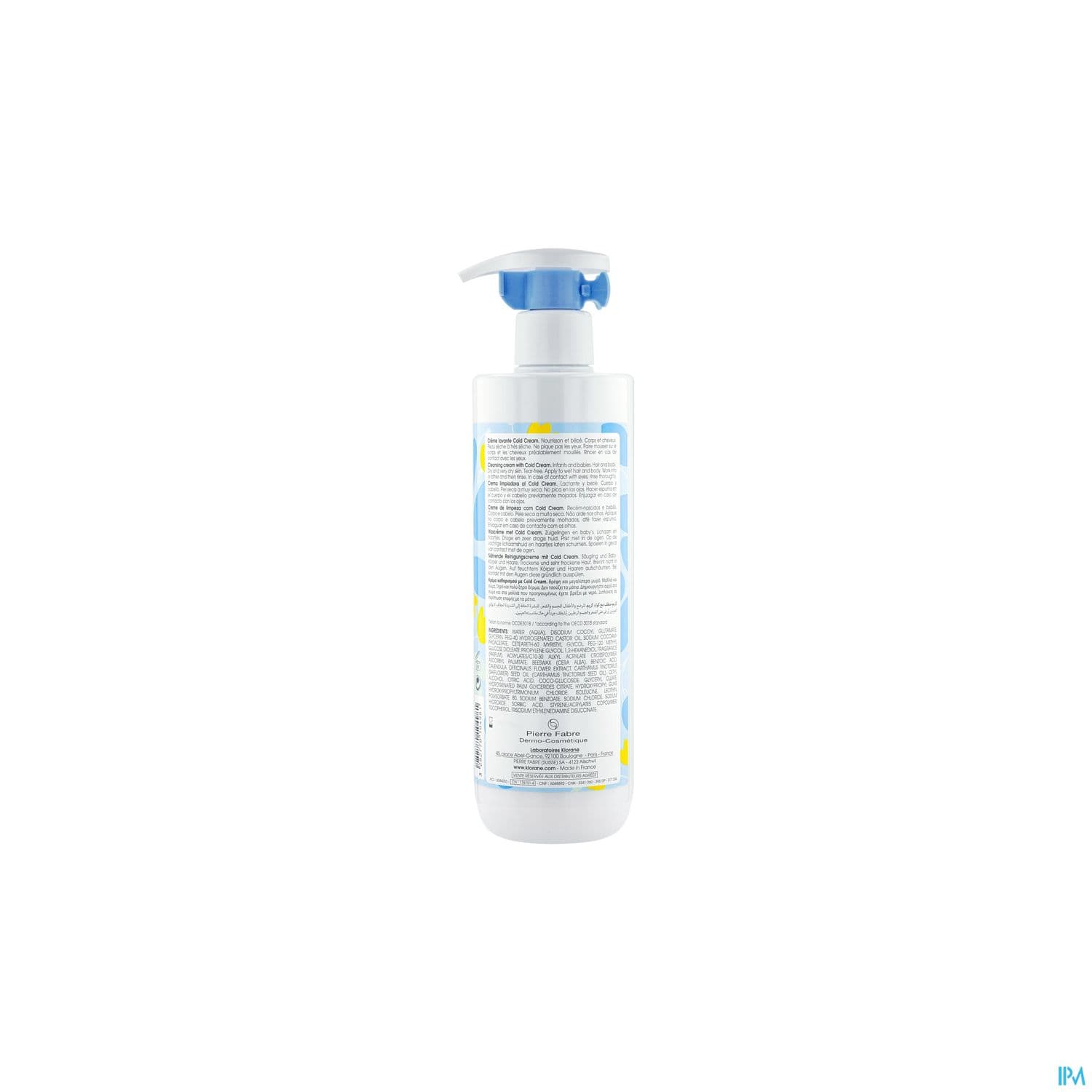 KLORANE BB CR LAV COLD CREAM500ML