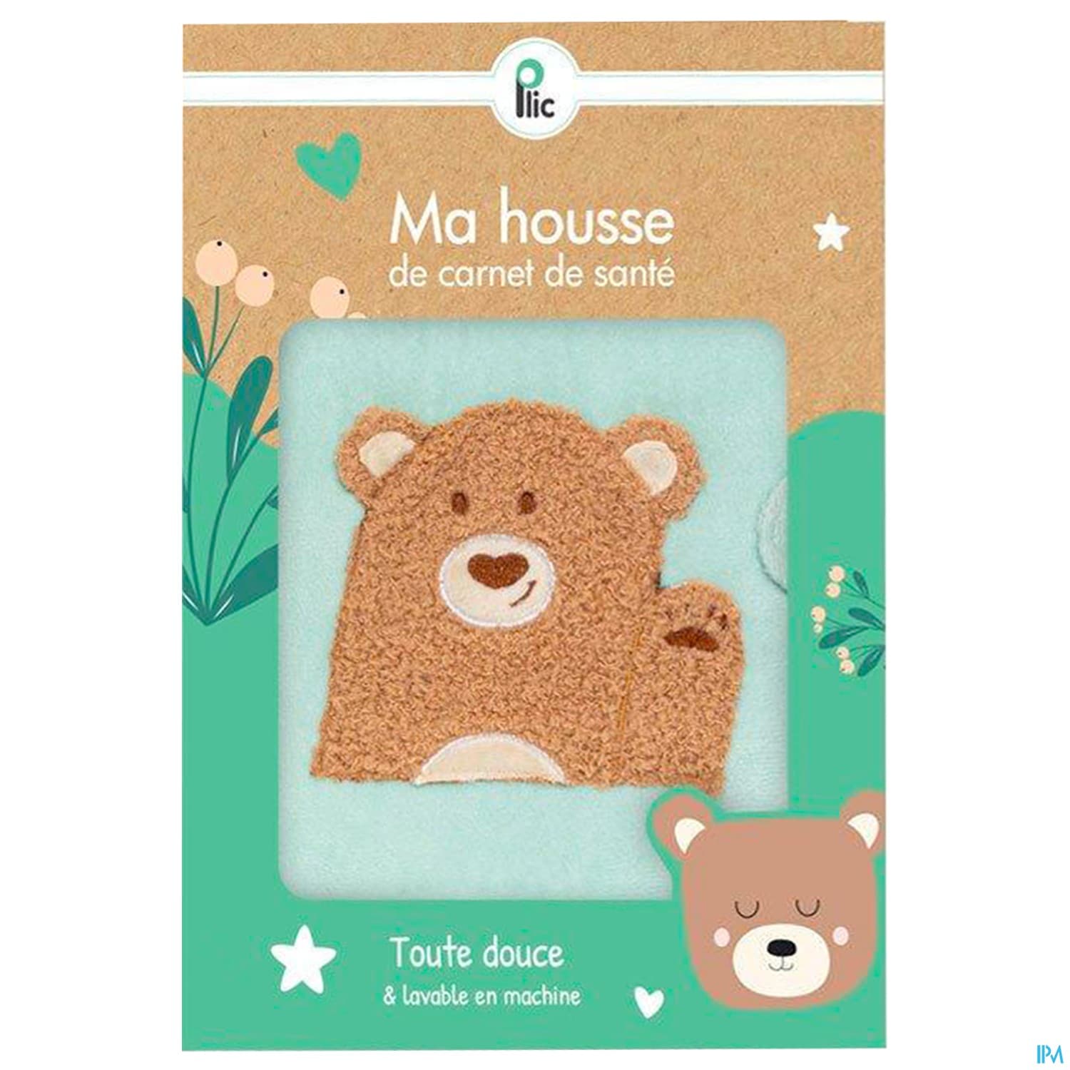 PLIC CARE HOUSS CARNET SANTE OURS