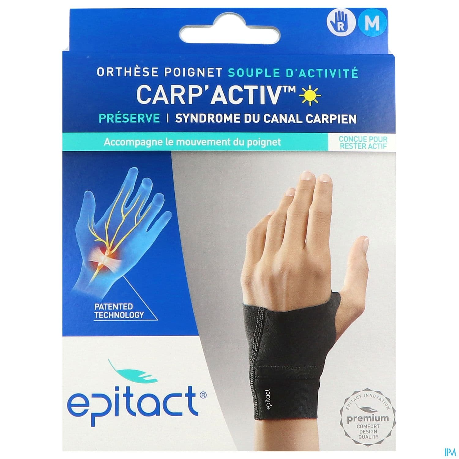 Epitact Carp Activ Orthese Poignet Droit M