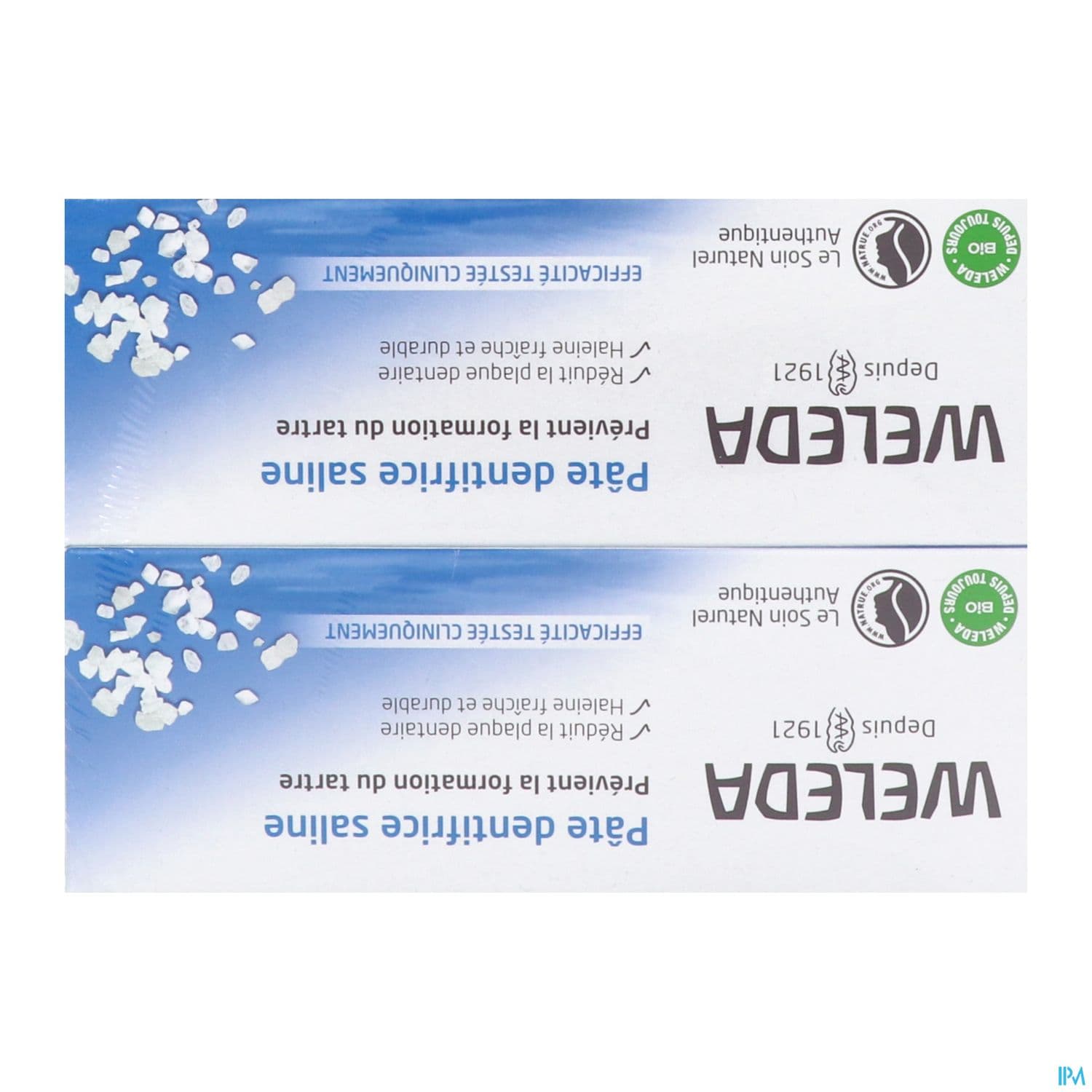 WELEDA PATE DENT SALINE 75ML X2