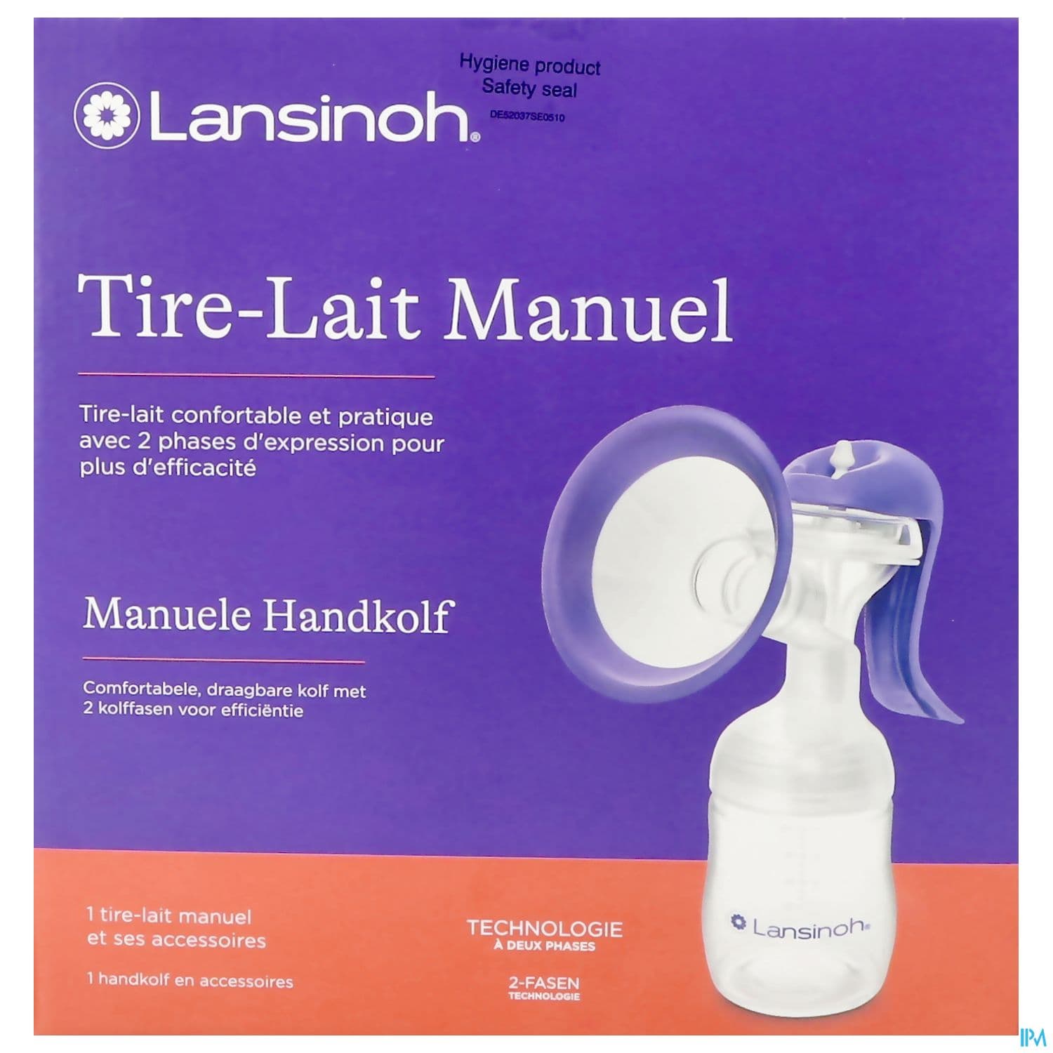 Lansinoh Tire Lait Manuel + Biberon Sans Bisphenol A Sans Bisphenol S Unite