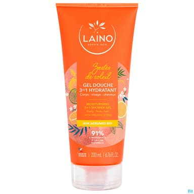 LAINO DCHE 3EN1 AGRUME BIO 200ML