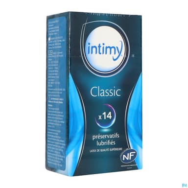 Intimy Preservatifs Lubrifies Classic X14