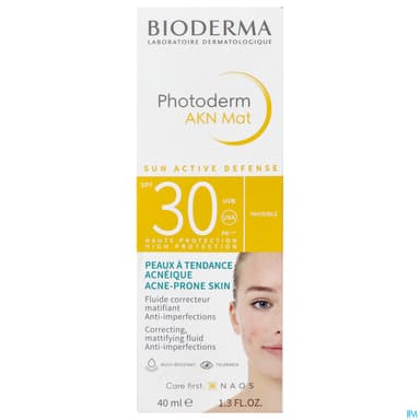 Bioderma Photoderm Akn Fluide Mat Spf30 40ml