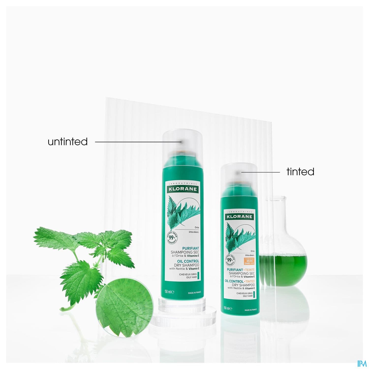 Klorane Shampooing Sec Teinte Ortie + Vitamine E 150ml