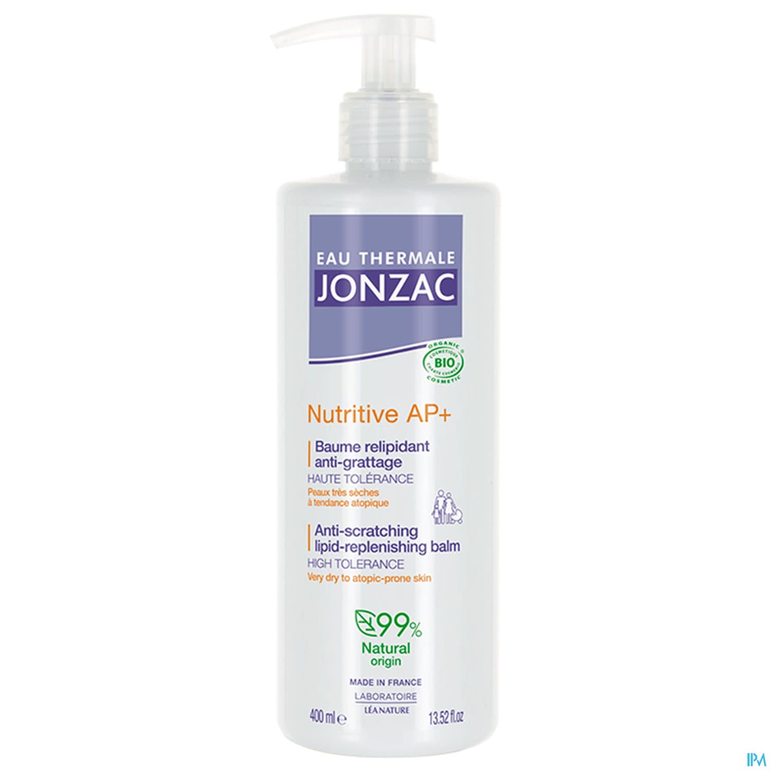 JONZAC NUTRITIVE BAUME RELIP 400ML