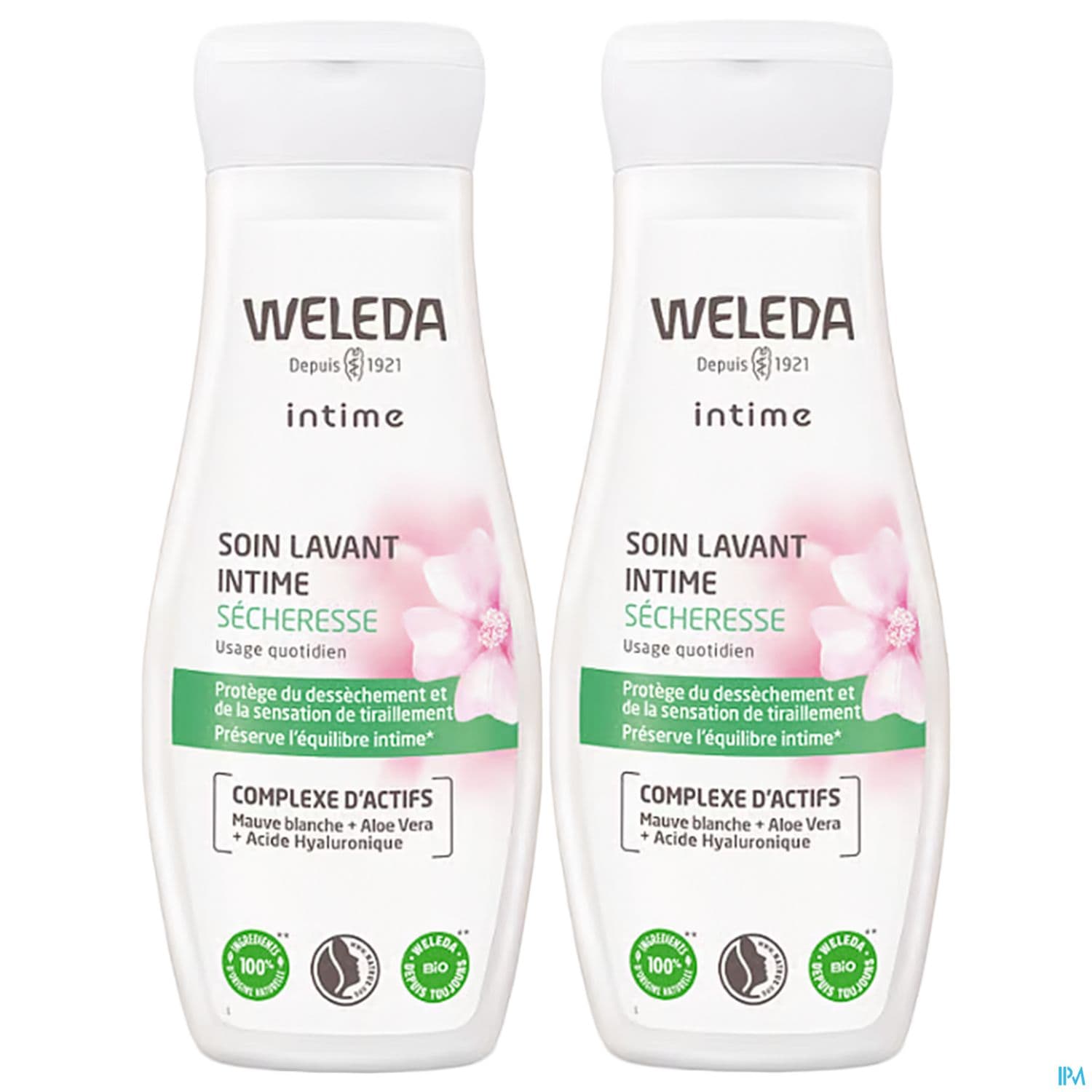 Weleda Soin Lavant Intime Secheresse 200ml X2