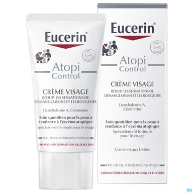 EUCERIN ATOPICONTROL VISAGE 50ML