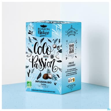 Romon Nature Tisane Plaisir Coco Passion Bio Infusette 1g8 16